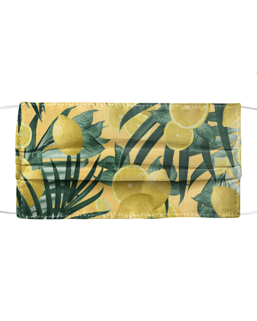 Summer Lemon Twist Jungle Mask