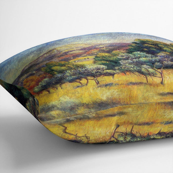 Sainte Vicoria Mountain by Renoir Cushion