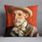 Self Portrait 1910 by Renoir Cushion