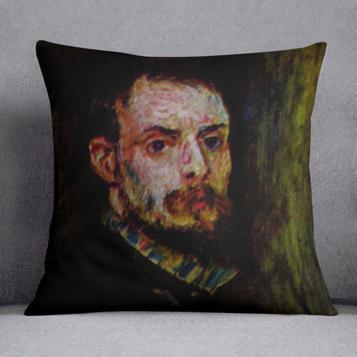 Self Portrait 2 by Renoir Cushion