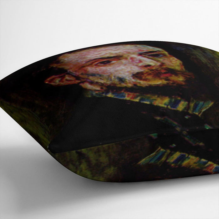 Self Portrait 2 by Renoir Cushion