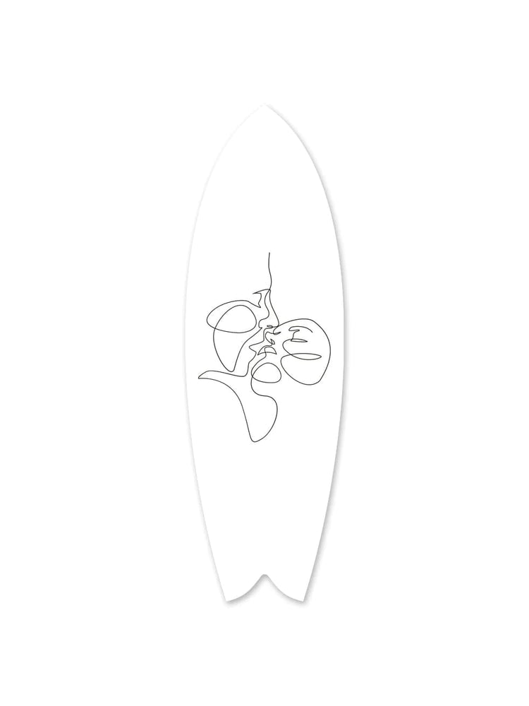 Sensual Lips Surfboard