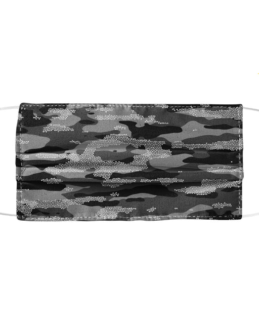 Snow Camouflage Pattern Mosaic Style Plakat Mask