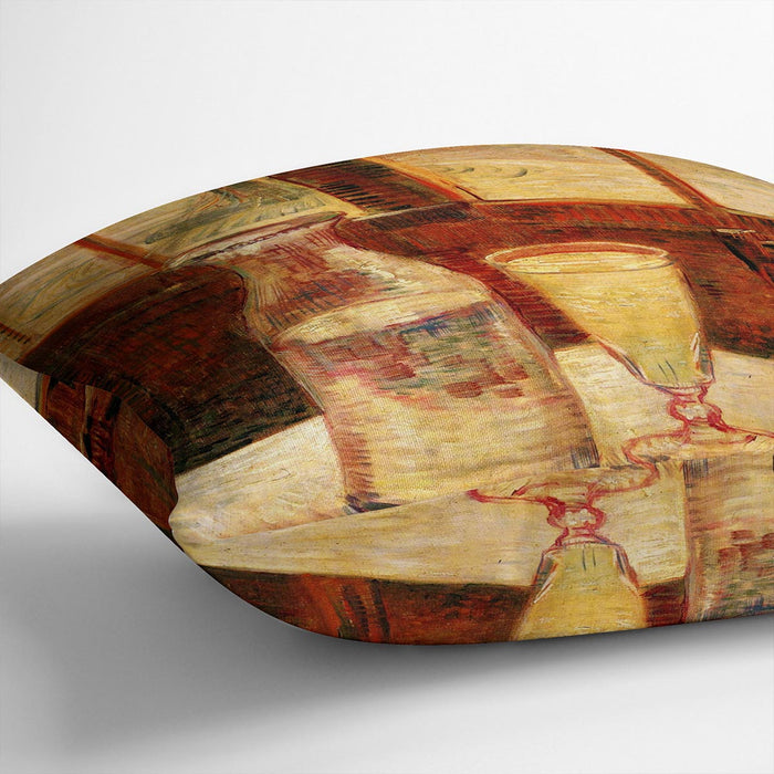 Still Life with Absinthe by Van Gogh Cushion