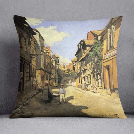 Street of Bavolle 2 by Monet Cushion