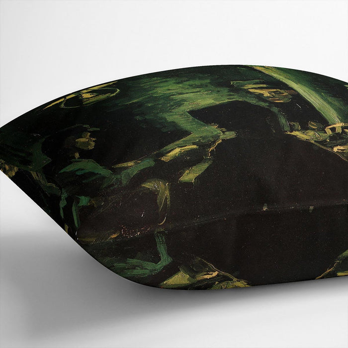Study for The Potato Eaters by Van Gogh Cushion
