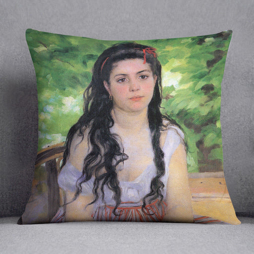Summertime study by Renoir Cushion