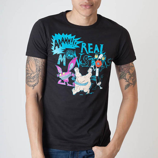 Aaahh!!! Real Monsters Black T-Shirt