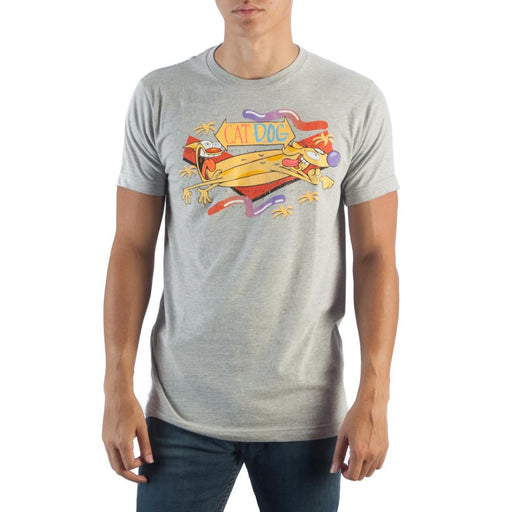 Catdog Grey T-Shirt