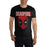 Marvel Comics Deadpool Movie Costume Face Men's Black T-Shirt