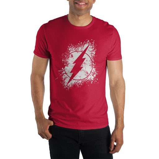 DC Comics Flash Logo Men's Red T-Shirt
