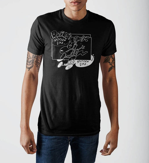 Rocko's Modern Life Black T-Shirt