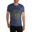 Harry Potter Hogwarts Crest and Motto Draco Dormiens Nunquam Titillandus Men's Blue T-Shirt