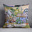 Thatched Cottages by a Hill by Van Gogh Cushion