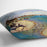 The Beach at Sainte Adresse by Monet Cushion
