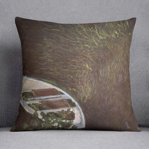 The Boat by Monet Cushion