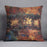 The Japanese Bridge 2 by Monet Cushion