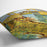 The Langlois Bridge at Arles by Van Gogh Cushion