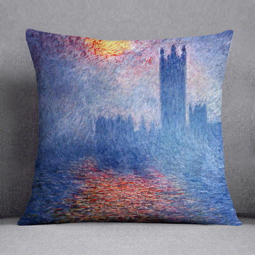 The Parlaiment in London by Monet Cushion