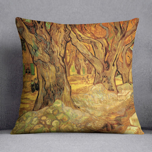 The Road Menders 2 by Van Gogh Cushion
