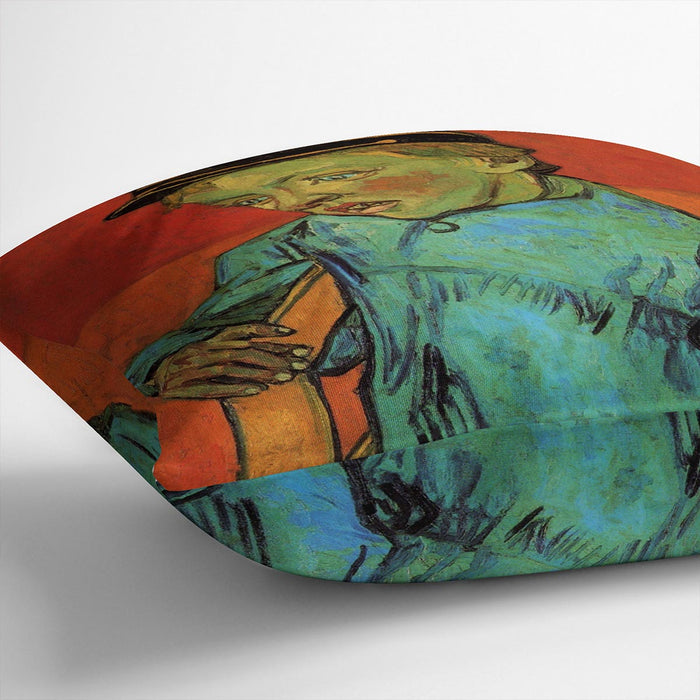The Schoolboy Camille Roulin by Van Gogh Cushion