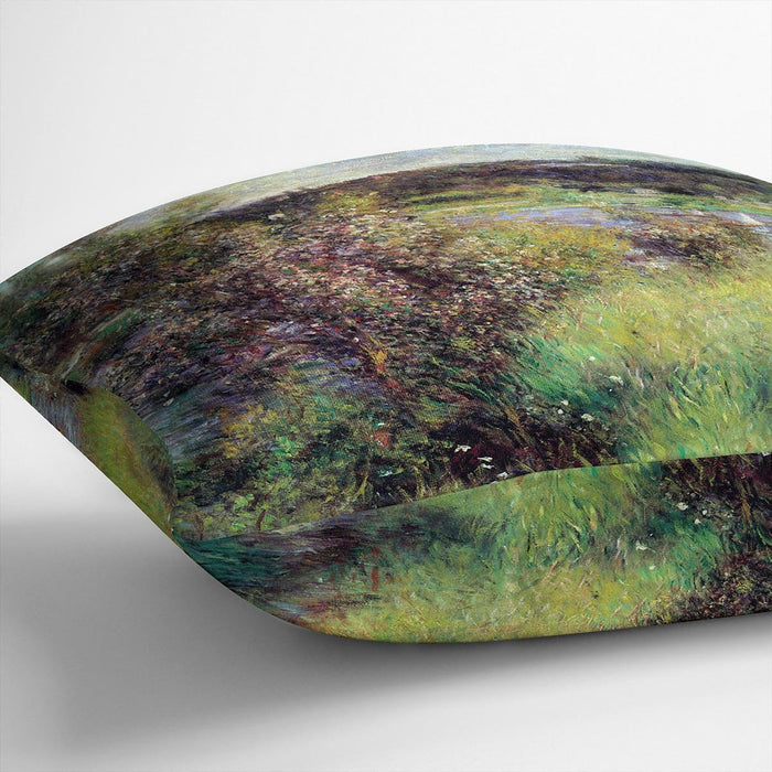 The Seine at Chatou by Renoir Cushion