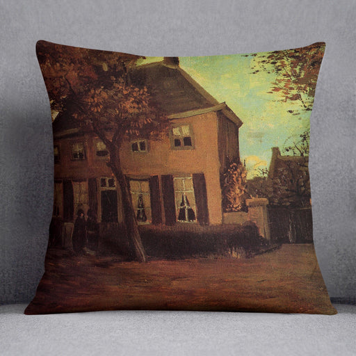 The Vicarage at Nuenen by Van Gogh Cushion