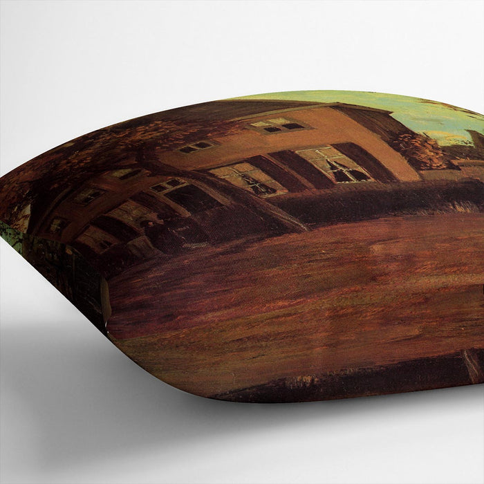The Vicarage at Nuenen by Van Gogh Cushion