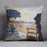 The beach a Trouville by Monet Cushion