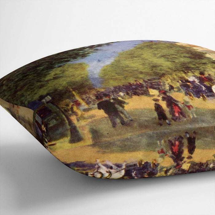 The big boulevards by Renoir Cushion