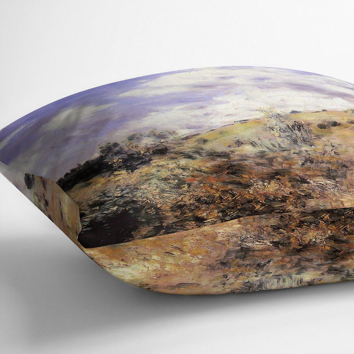 The blast by Renoir Cushion