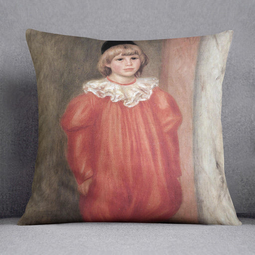 The clown by Renoir Cushion