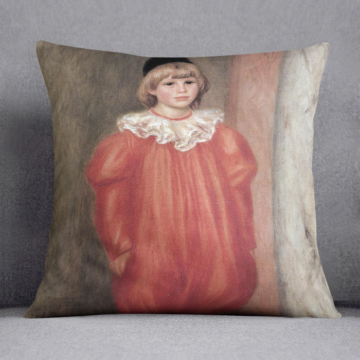 The clown by Renoir Cushion