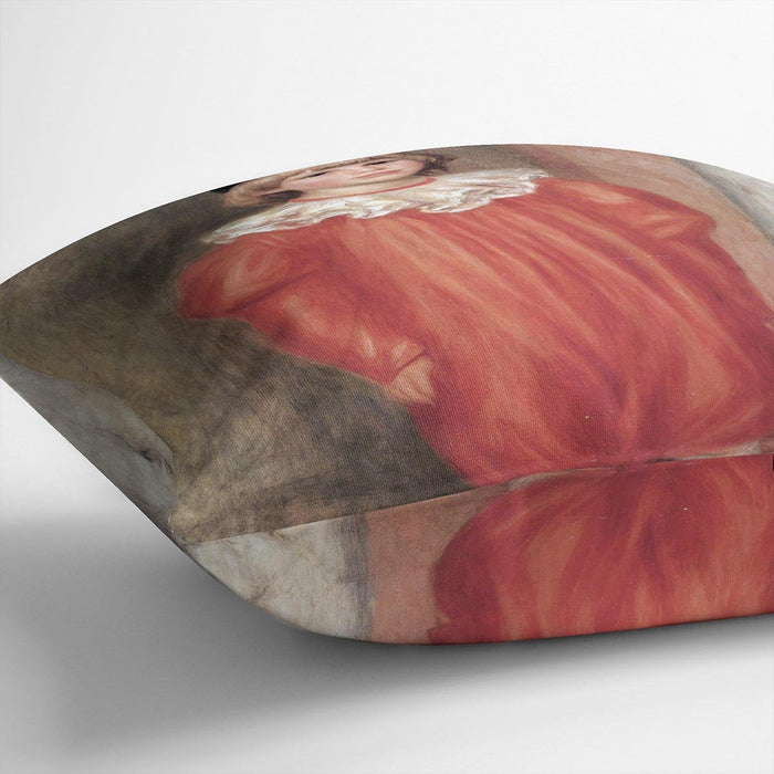 The clown by Renoir Cushion