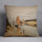 The harbor at Trouville by Monet Cushion