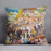The mosque Arabian Fest by Renoir Cushion