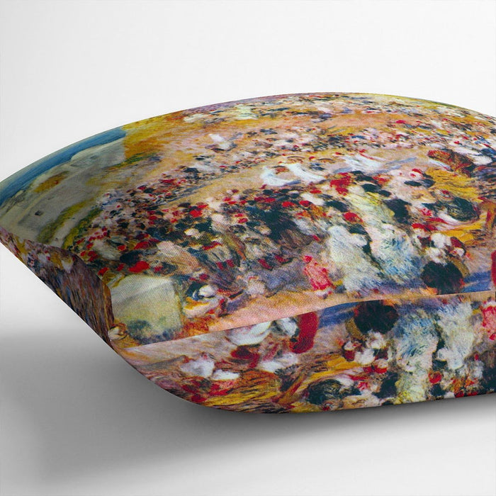The mosque Arabian Fest by Renoir Cushion