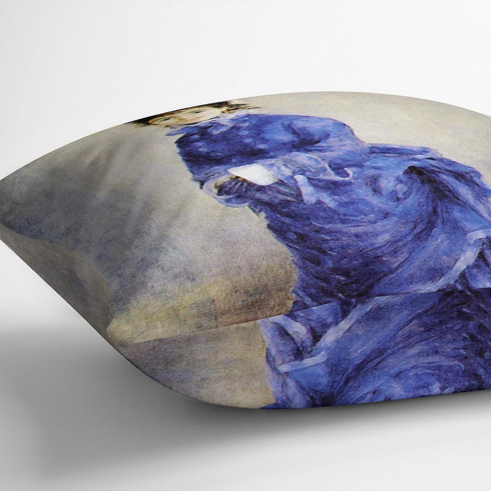 The parisian by Renoir Cushion
