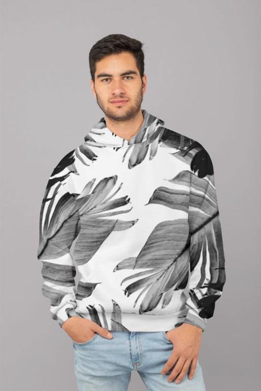 Tropical Banana Leaves Pattern UNISEX Sublimation Hoodie