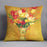 Tulips in a Vase by Renoir Cushion