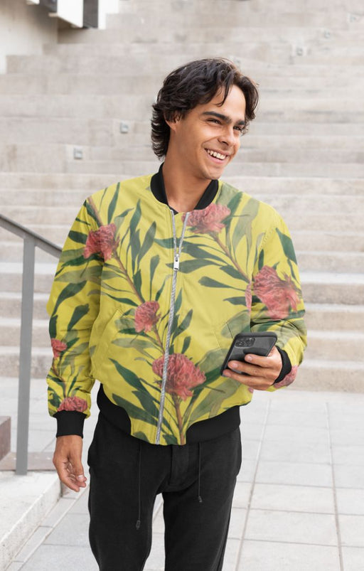 Vintage Flowers Bomber Jacket