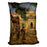 Van Gogh Pine Trees with Figure in the Garden of Saint-Paul Hospital Cushion