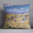 Van Gogh Wheat Fields with Reaper at Auvers Cushion