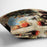 Vase with Flowers Coffeepot and Fruit by Van Gogh Cushion