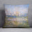Vctheuil in the fog by Monet Cushion