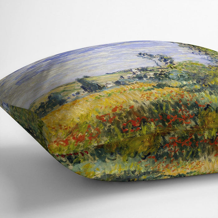 Vetheuil by Monet Cushion