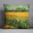 View of Arles with Irises in the Foreground by Van Gogh Cushion
