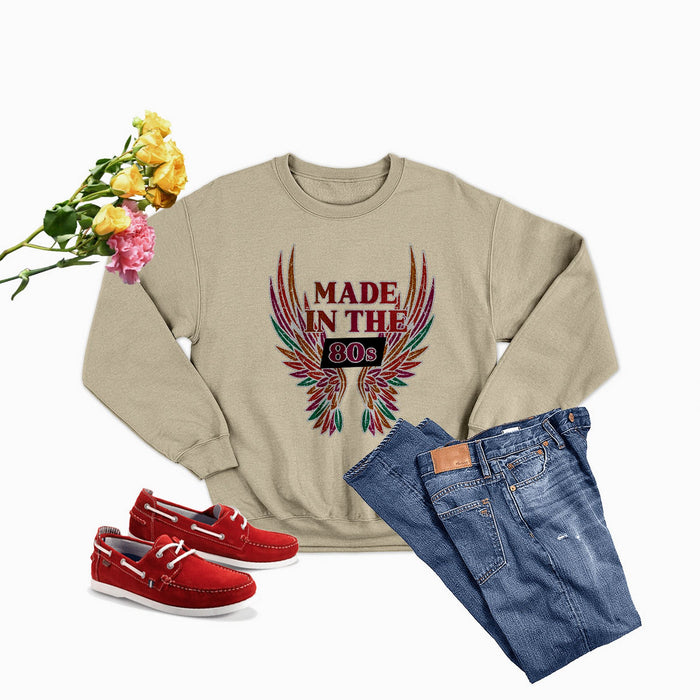 Vintage Inspired Made In The 80s Sweat Shirt
