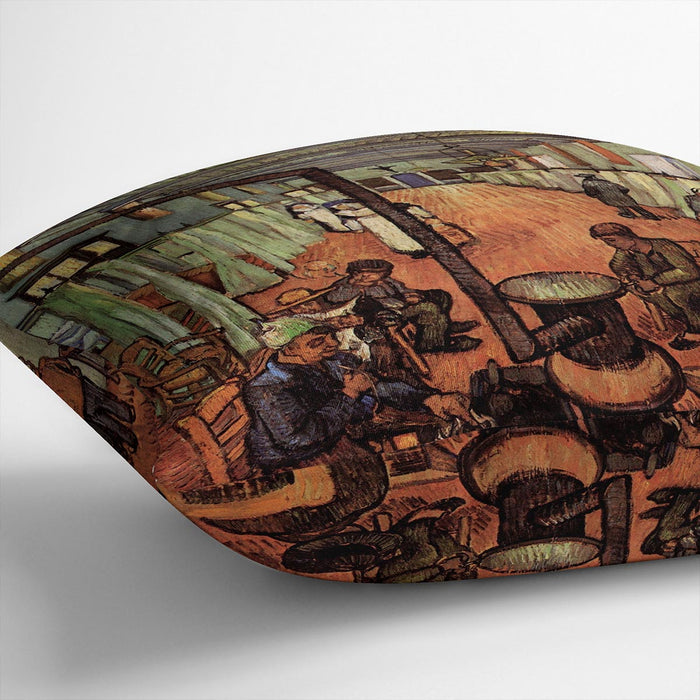 Ward in the Hospital in Arles by Van Gogh Cushion