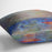 Waterloo Bridge the sun in the fog by Monet Cushion